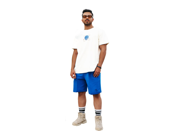 Blue Logo Short